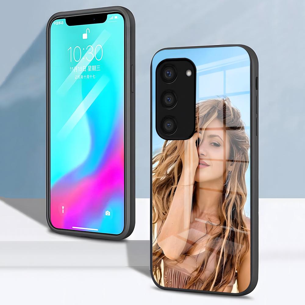 Custodia per Telefono Singer Famous S-Shakira Per Samsung S26 S25 S24 FE S23 S22 S21 Plus S20 Ultra Note20Ultra Copertura in Vetro Nero