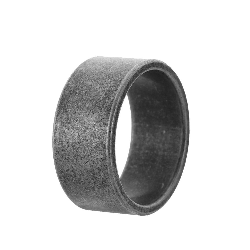 Trendy Distressed Stainless Steel Men's Retro Style Fashion Ring