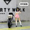 Moreart 164 Miniature Figure & Motorcycle Set MO222185 Model Girl Model Diorama Miniature Car [Used]