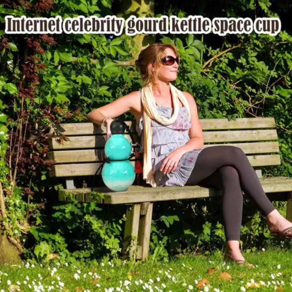 Unique Gourds Water Cup Reusable Lightweight Outdoor Sports Bottle For Outdoor Activities