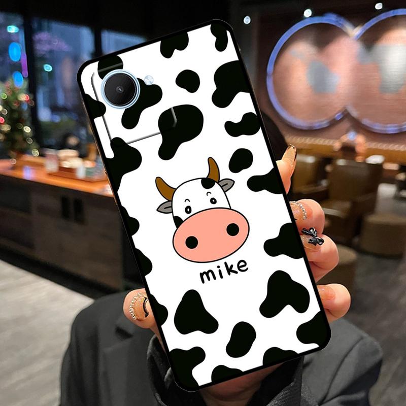 

Dairy Cattle Cow Speckle Case For Realme 12 Pro Plus 11 13 14 15 GT6 GT7 Pro C55 C51 C53 C25 C63 C61 C65 C67 C71 C75 Realme 14 Pro Plus