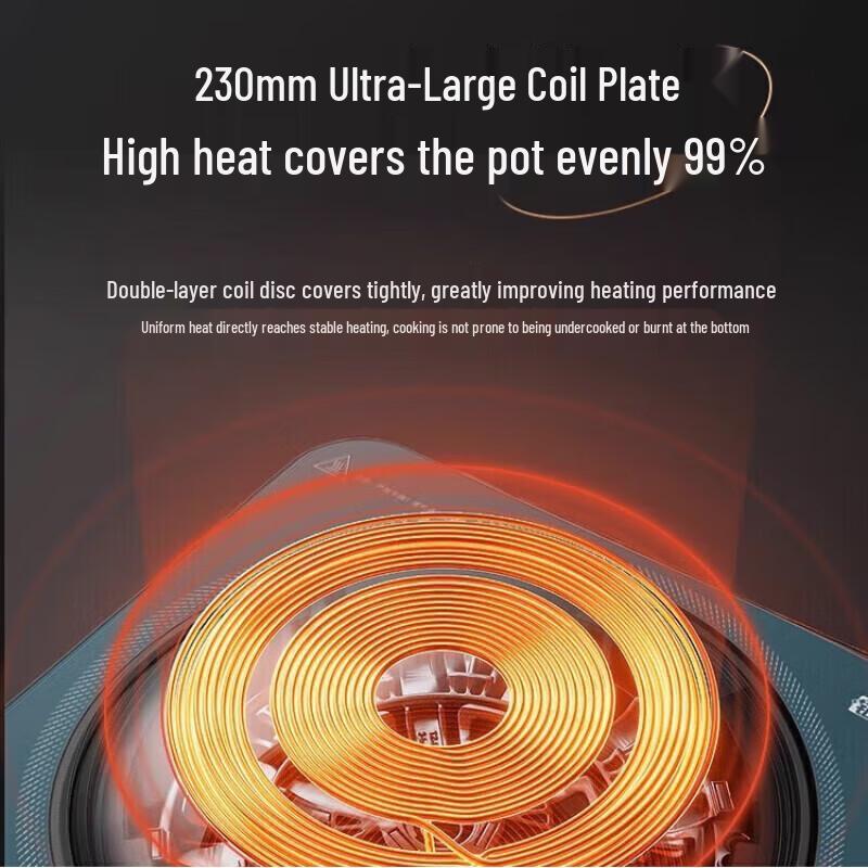 Midea 3500W Induction Cooker CN plug (adapter included)