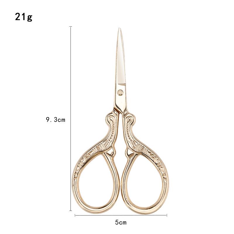 Stainless Steel Russian Cuticle Scissors - Portable, Precise Dead Skin Remover