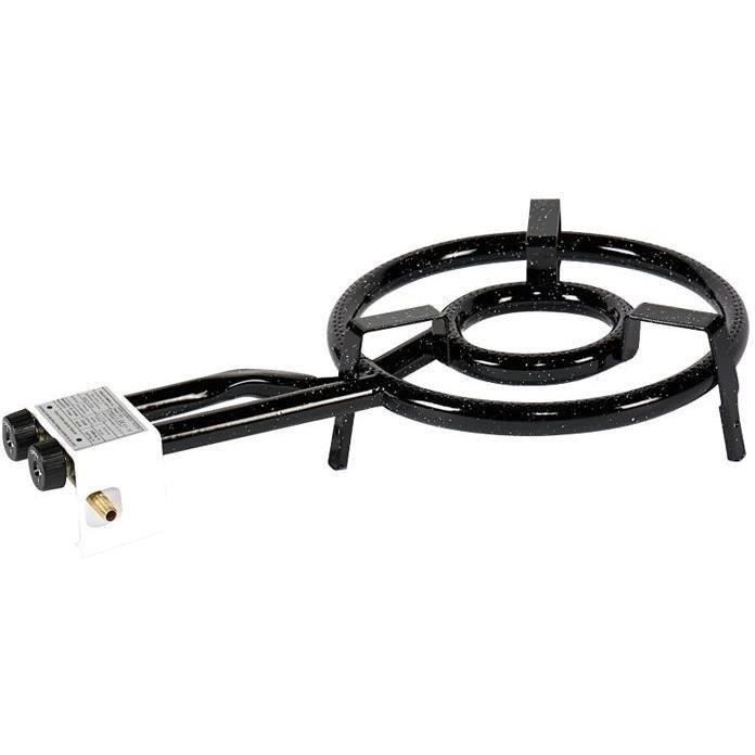 Réchaud Gaz 2 Feux D : 35 Cm Pour Plat À Paëlla