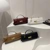 Autumn and Winter New Women's Messenger Bag Retro Simple Fashion Baguette Bag Niche Casual Personalized Shoulder Bag