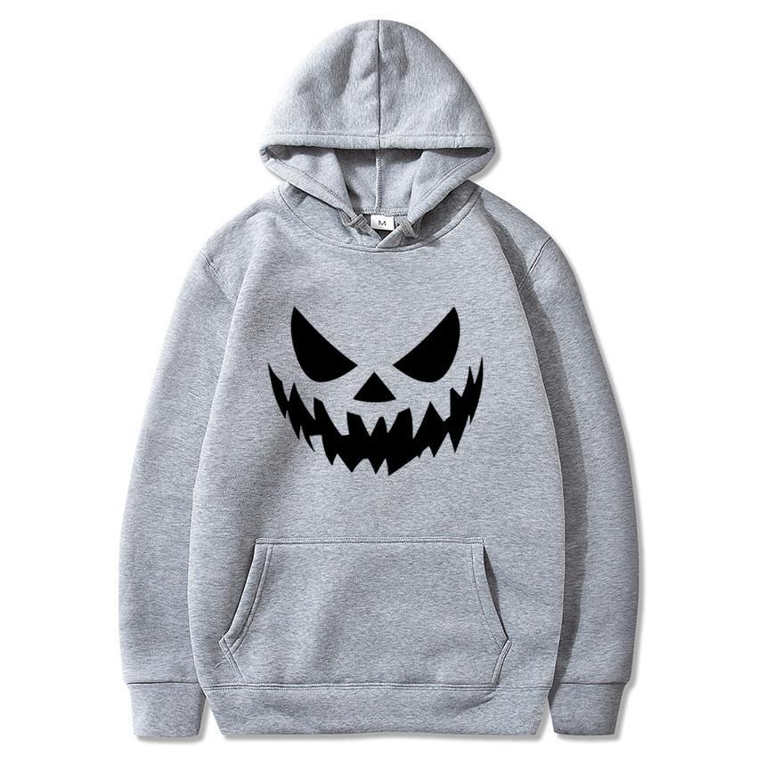 Halloween Printed Casual Hoodie Men's Women's Long Sleeved Sweatshirts Autumn Winter Fashion Style Hoodies
