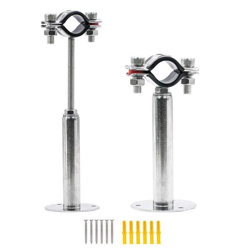 2PCS 100-200mm Adjustable Rod Pipe Hanger