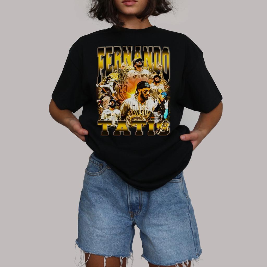 Fernando Tatis Vintage Bootleg T-Shirt, 90s Retro Fernando Tatis Graphic Tee, Fe