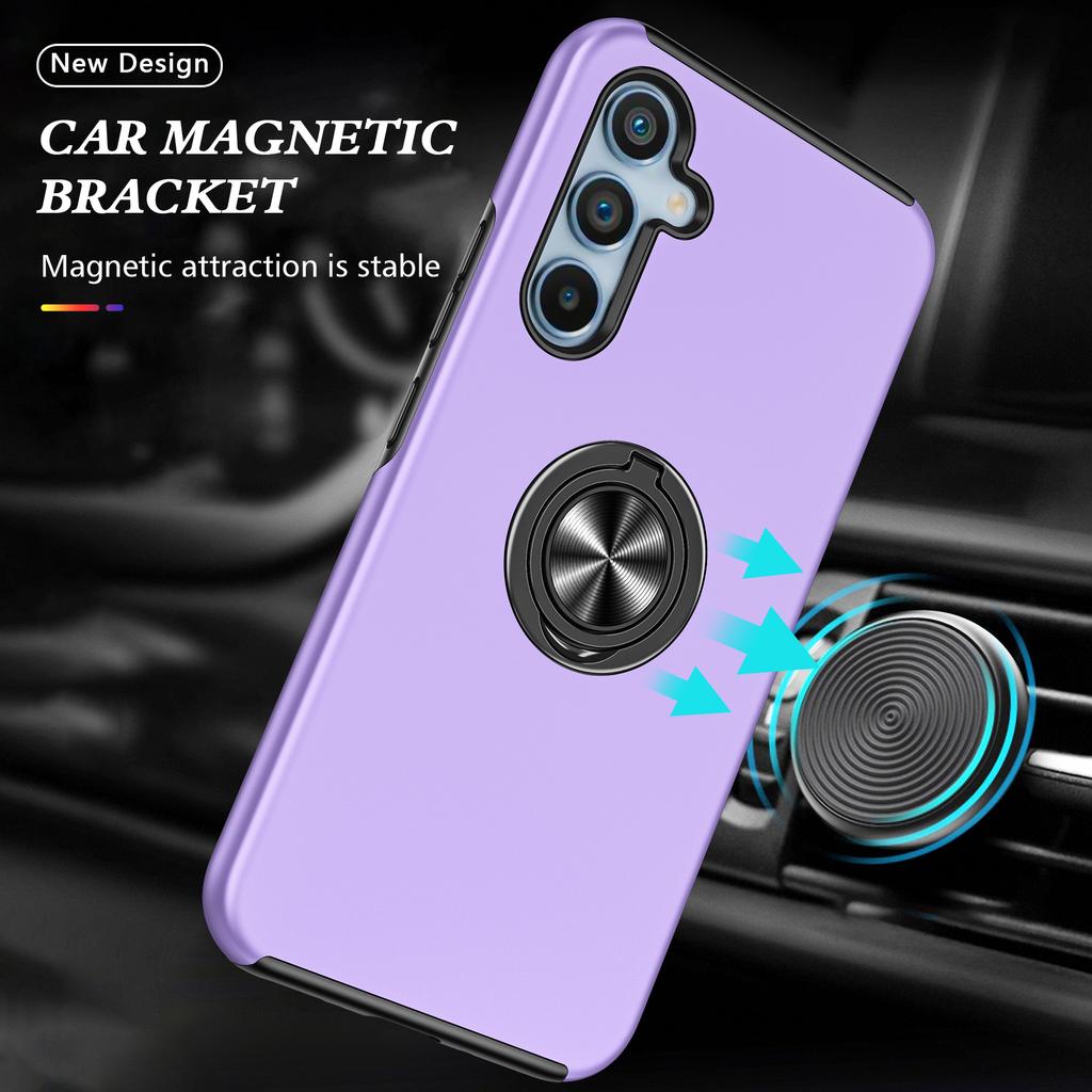 For Samsung Galaxy A15 4G/A15 5G Slim Case PC+TPU Kickstand Phone Cover