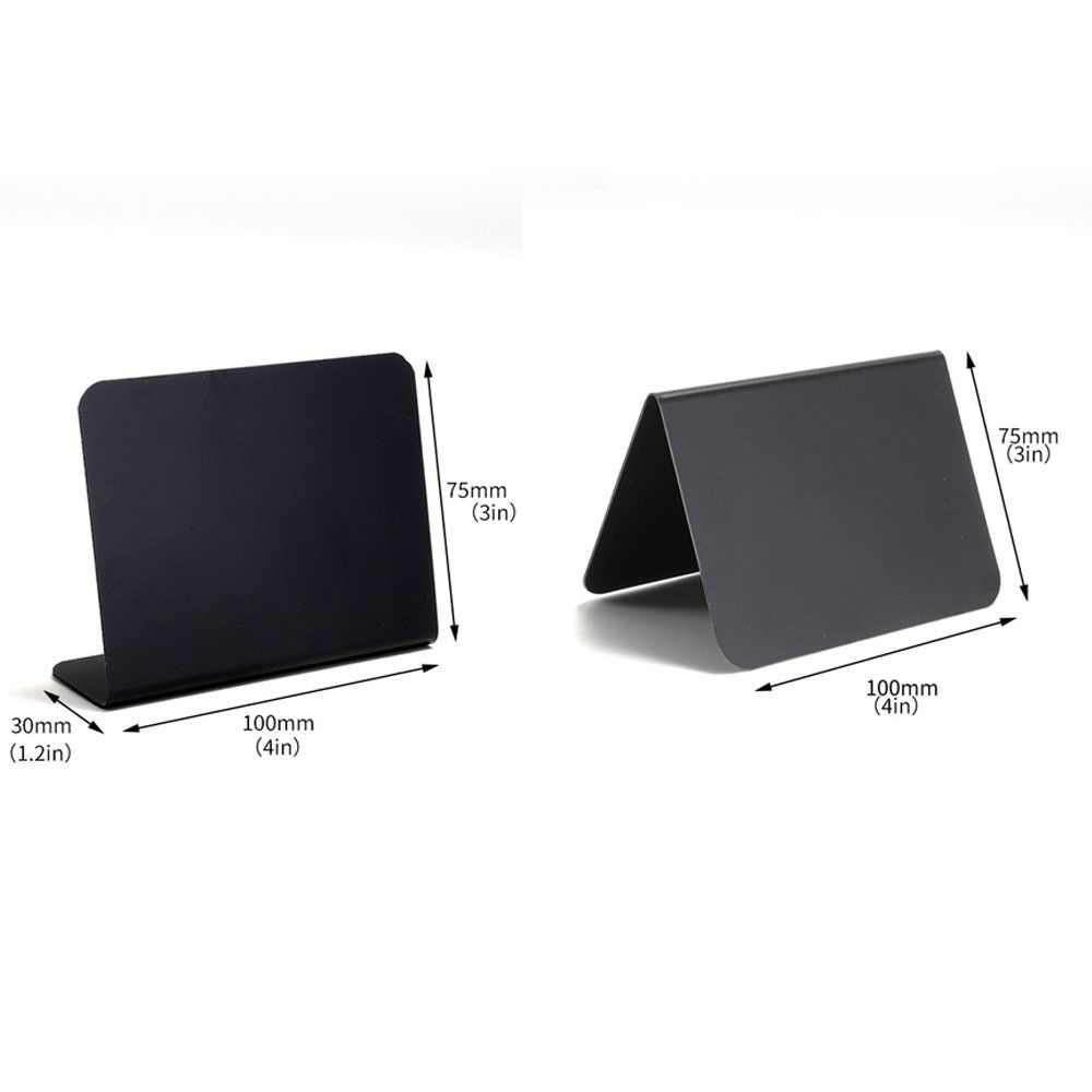 Small Mini Chalkboard Signs Black Tabletop Marker Table Number Food Display Stands  Wedding