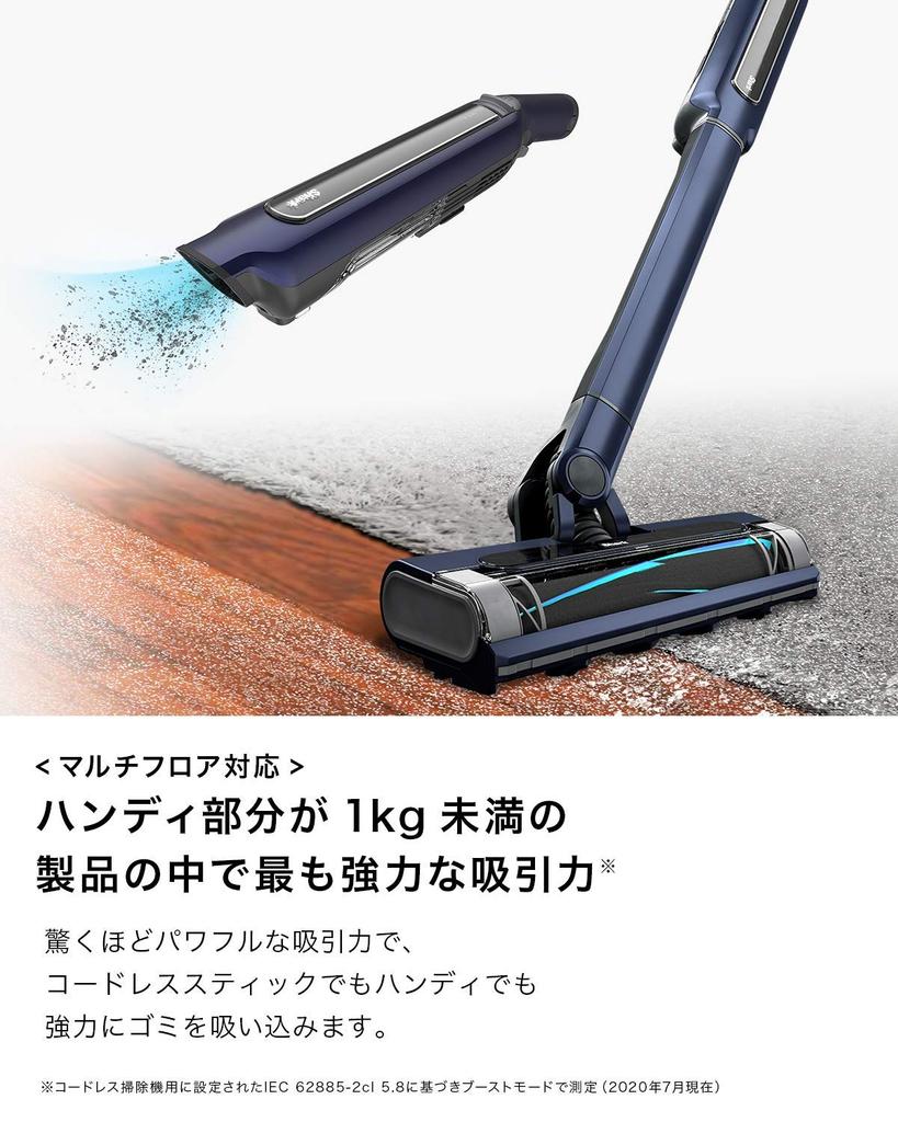 Shark Vacuum Cleaner Stick Cordless EVOPOWER SYSTEM CS401J Royal Blue