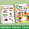 Alphabet Phonics 27 Cards Letter English Learning Flash Cards for Kids