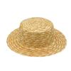 Big-Brimmed Dome Cowboy Straw Hat Ladies Summer Wheat Straw Sun Hat Straw Sun Hat Sunscreen Beach Hat