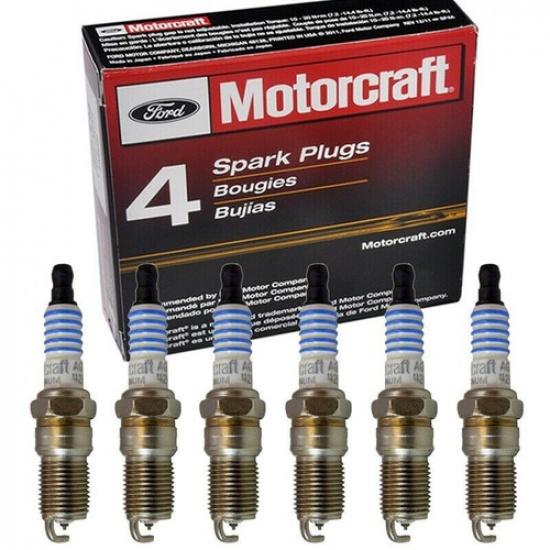 Motorcraft Spark Plug 6PCS for Buick Cadillac Ford GMC Isuzu Mercury Pontiac V6
