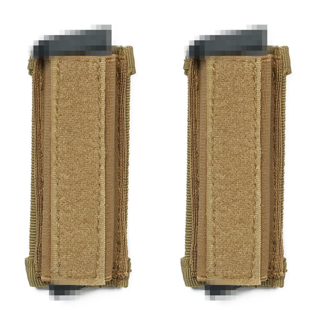 Outdoor multi-functional 9mm single-piece EDC insert Velcro hook textured bullet bag