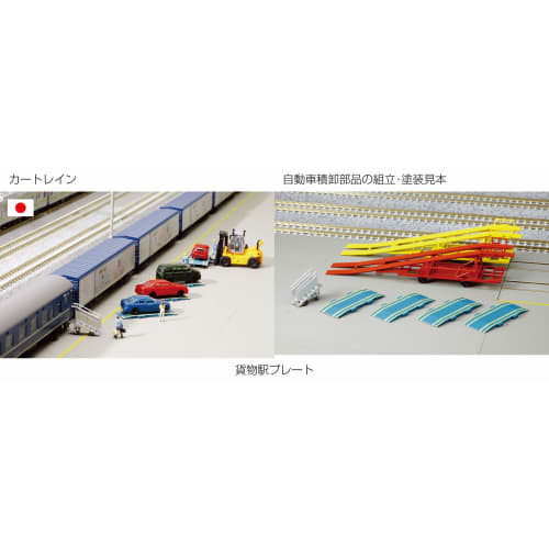 KATO N Gauge Freight Station Plate Extension Set 23-143 Model Railroad Supplies