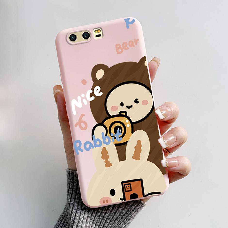 

Soft Silicone Cases Fro Honor 9 cute patterned Shockproof Back Covers Fro Honor 9 Fashion Cartoon Shockproof Phone Candy Cases Honor 9