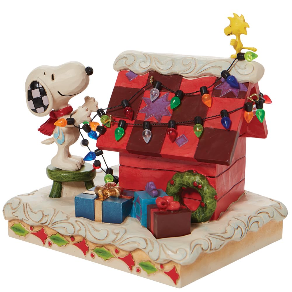 Enesco Snoopy Woodstock Decoration 6010322 Standard &