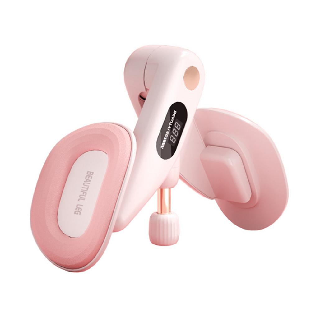 Thigh Master Hip Trainer for Beginner, Thigh Trainer, Built-in Smart Counter, Postpartum Rehabilitation Equipment, Portable Home Gym