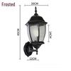 European Antique Modern Minimalist Waterproof LED Outdoor Wall Light for Courtyard and Landscape