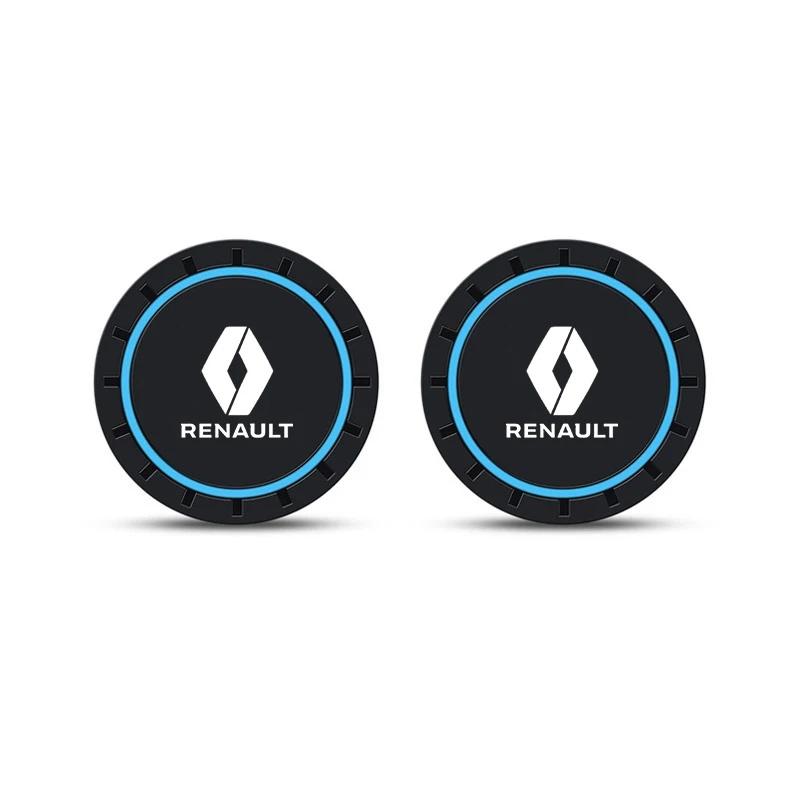 

Колпаки на колеса 2 шт. Автомобильные подставки под стакан Водостойкий коврик для стакана Для Renault RS Koleos Captur Kadjar Megane Clio Twing