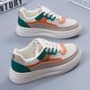 White Shoes Women's Shoes Versatile  Spring and Summer New  Items Board Shoes Breathable Thick Soled Casual Shoes