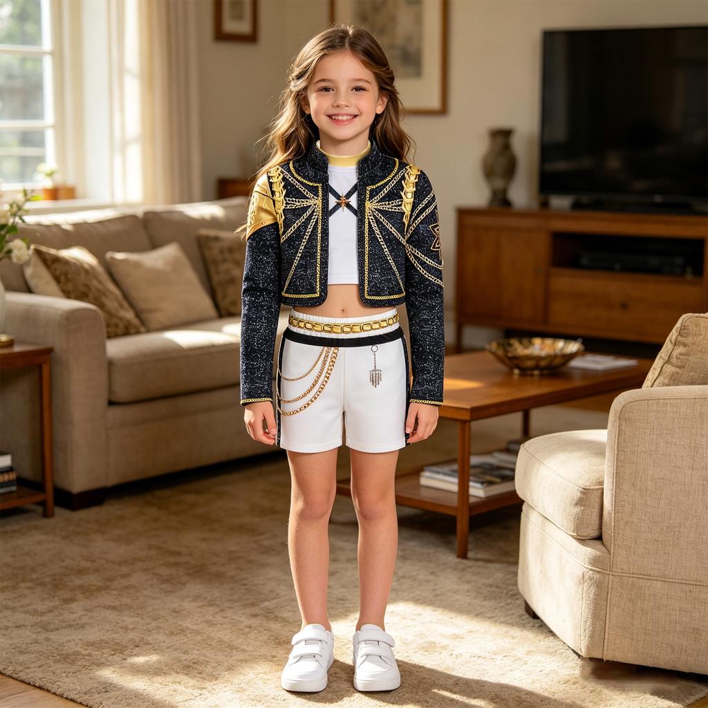Kids Cosplay Costume Anime Inspired Role-Play Dress for Children