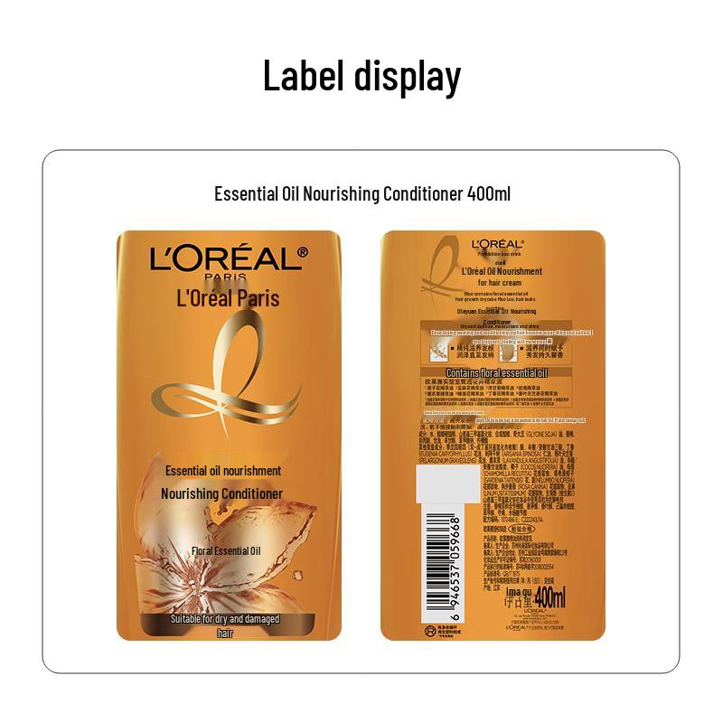 L'Oréal Essential Oil Nourishing & Volumizing Conditioner 400ml