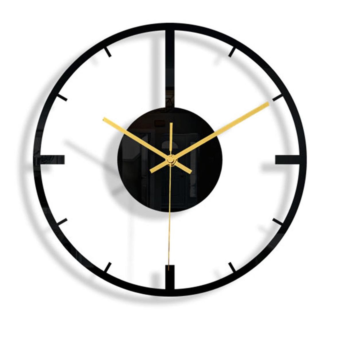 Bedroom Aesthetic Acrylic Wall Clock Decorative Acrylic Wall Clock Acrylic Clock 30x30cm Size Accurate Timekeeping