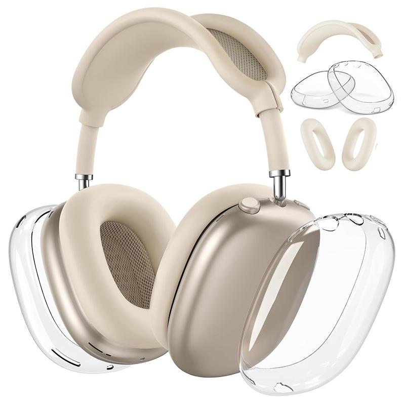 AirPods Max TPU Over-Ear Headphone Protective Case (Three-Piece Set)