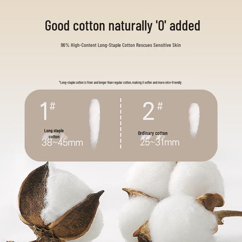 MaoRen Women's Xinjiang Sun Cotton Seamless Mid-Waist Briefs 4-Pack