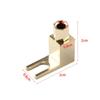 Y Type Speaker Cable Connector Spade Plug Connector Plug Banana to Spade Adapte U Spade Connector