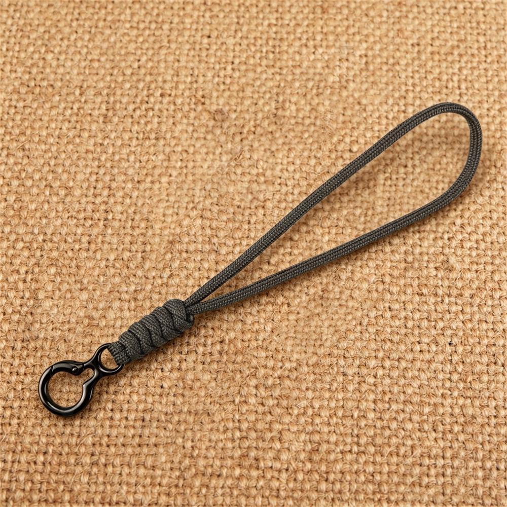 Outdoor Paracord Keychain With Trigger Snap Hook Hand-Woven Survival Camping Hiking Accessories For Car Keys Backpack Edc Gear