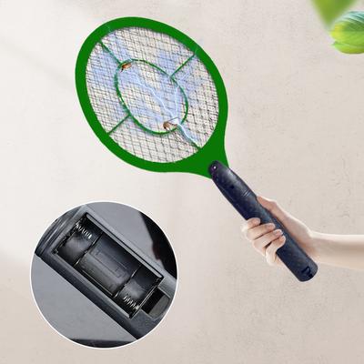 Handlicher Insektenvernichter Anti-Mücken-Fliegenklatsche Schläger Multifunktional Elektrische Fliegenklatsche Batteriebetrieben Insektenkiller Schläger