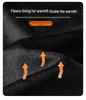 Unisex Mid-Length Cotton-Padded Sports Overcoat for Winter Training