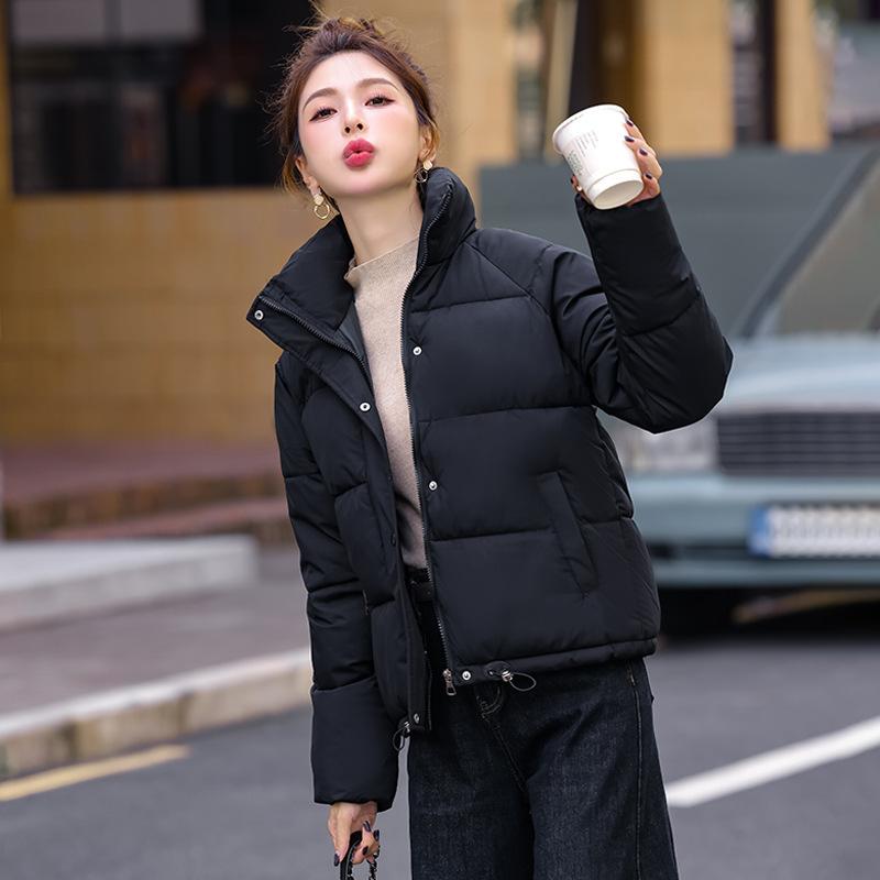 Women's cotton clothes winter new Maillard thin small warm  clothes fashion short  clothes jacket