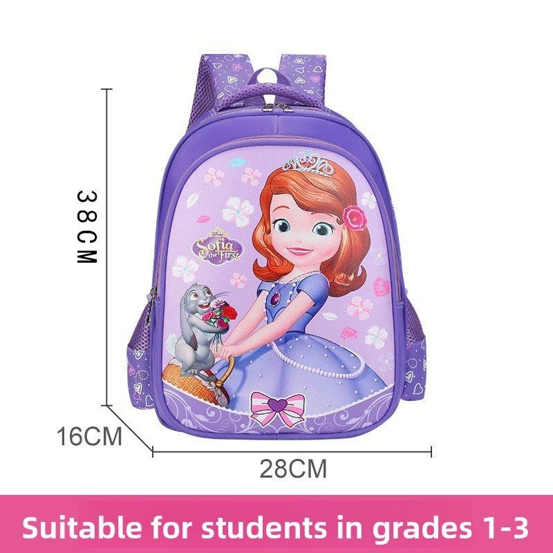 Tegneserie Rygsæk til Børn Med Spider Man Frozen Iron Man Print Design Til Folkeskoleelever