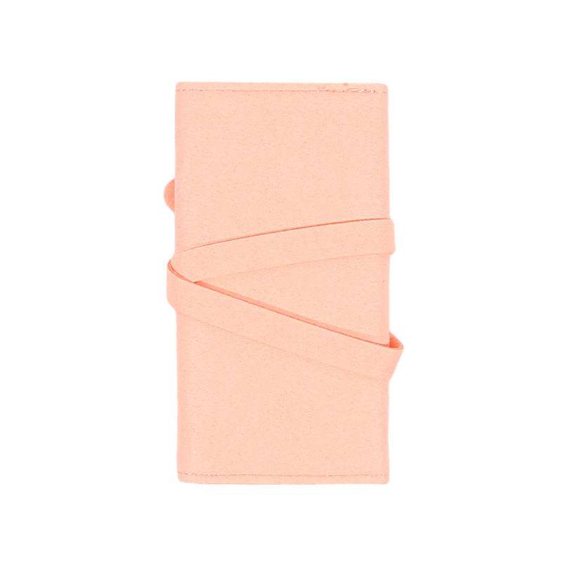 Fashion Women Leather Travel Jewelry Organizer Bag Portable Compact Case for Necklace Earring Ring Storage