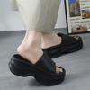 Rimocy New Chunky Platform Slippers Women Summer 2025 Fashion Thick Bottom Eva Sandals Woman Lightweight Non Slip Beach Slides