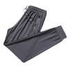 Men's High-End Elastic Ice Silk Sports Pants - Summer Breathable, Quick-Drying, Loose Straight Leg, Plus Size, Long Running Pants