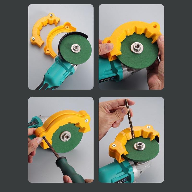 2Pack Multipurpose Drill Bit Sharpener Tool, Angle Grinder Grinding Tool Sharpener Machine, Electric Drill Bits Sharpening Tool for All Bits