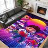 PAW Patrol Print Crystal Velvet Plush Rug Anti?Slip Wear?Resistant Floor Carpet For Indoor Household Home Decoration