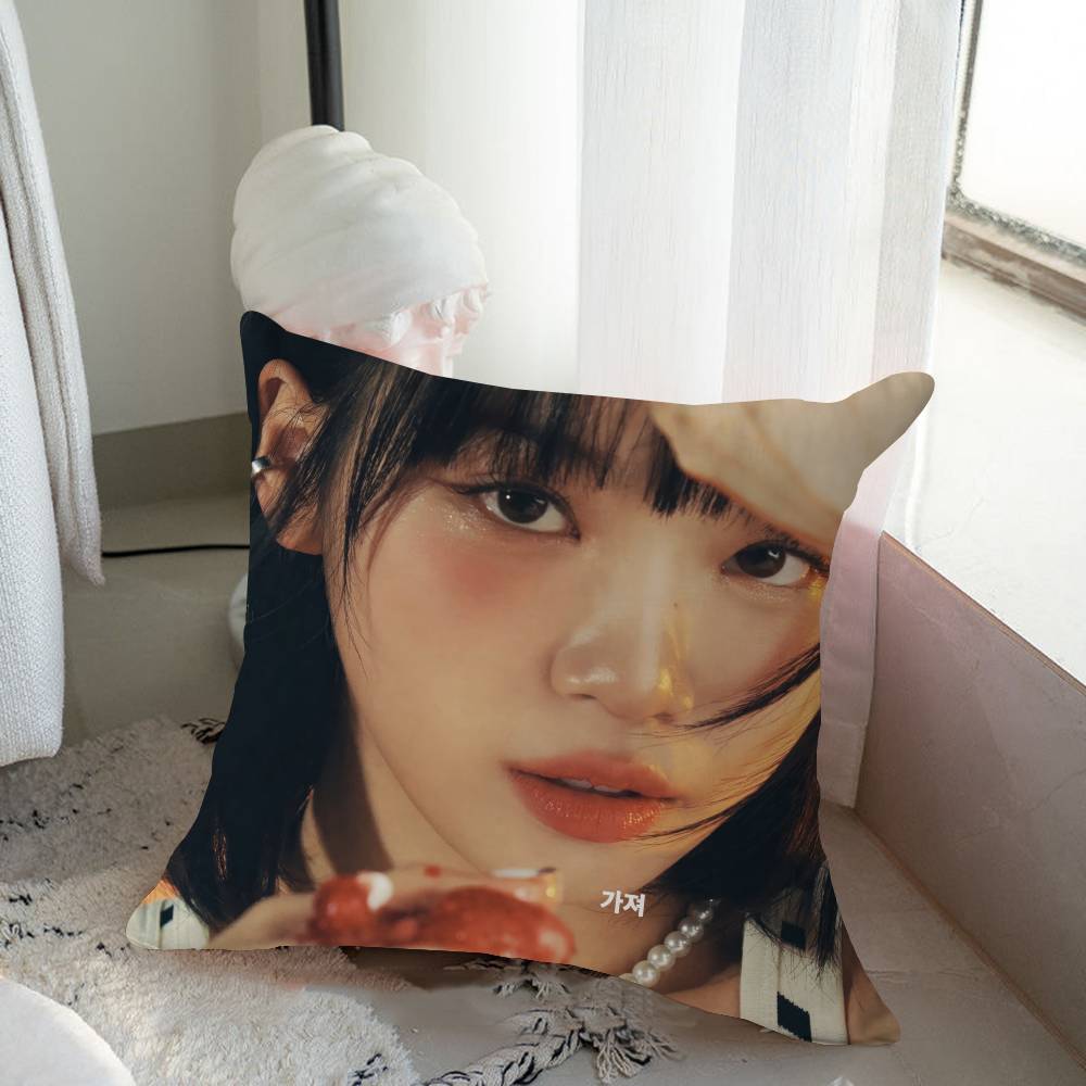 K-Kim Chae Won Pillow Gifts Home Office Furnishings Bedroom Sofa Car Cushion Cover Case 45x45cm