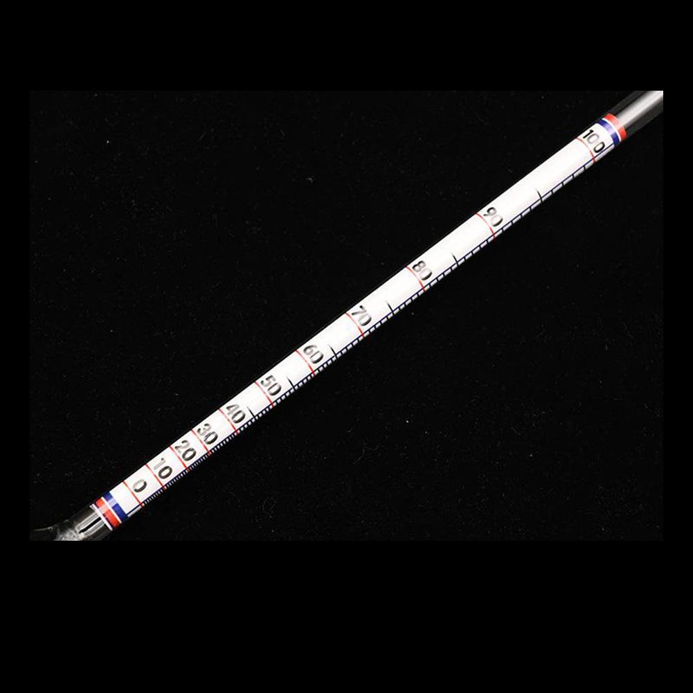 Accurate Alcohol Meter Distilling Tool 0-100% Meter Alcohol Hydrometer
