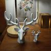 2 Pieces of Deer Antlers Ornament Silicone Mold DIY Gypsum Jewelry Storage Pendant Decoration Resin Mold Home Handicraft Casting