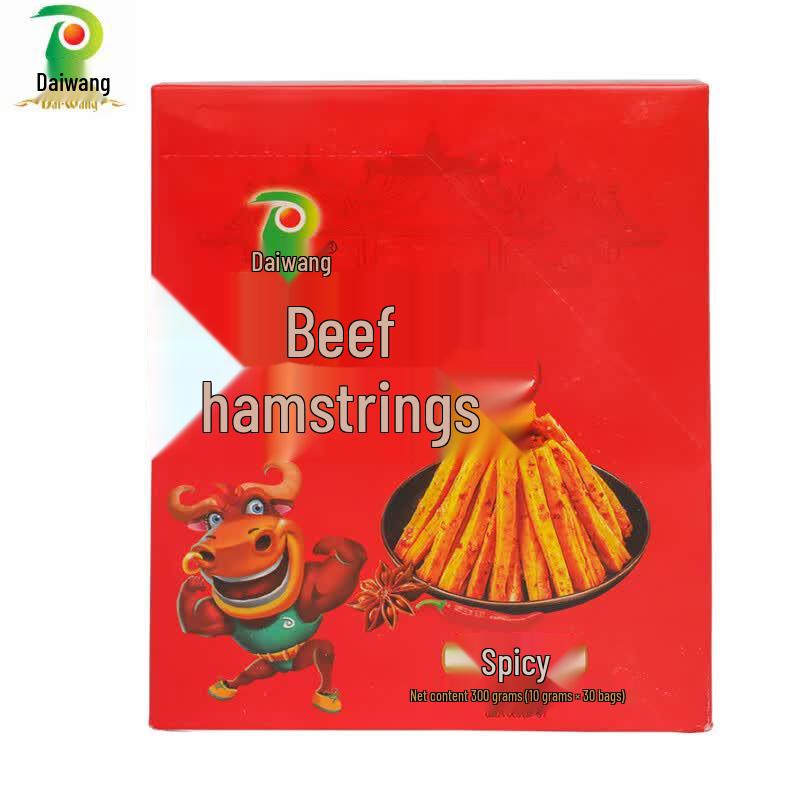 Daiwang Spicy Beef Tendon Snack (30 Packs)