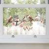 Colorful Flower Branches Bird Glass Windows Home Beautification Decoration Electrostatic Window Stickers Self-adhesive Removable