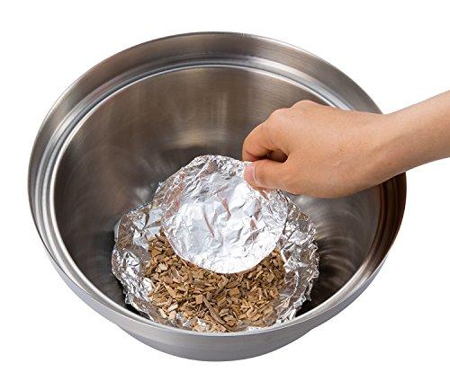 Coleman Compact Smoker with Wood Chips, Silver, Approx. 23.5mm Diameter x 20.5mm