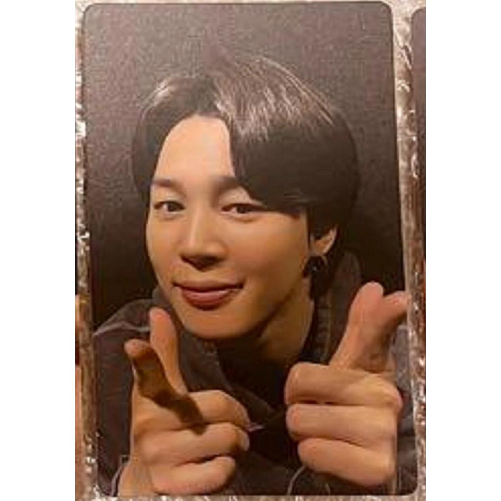 BTS JIMIN FACE OFFICIAL PHOTO CARD JPFC hologram Universal music