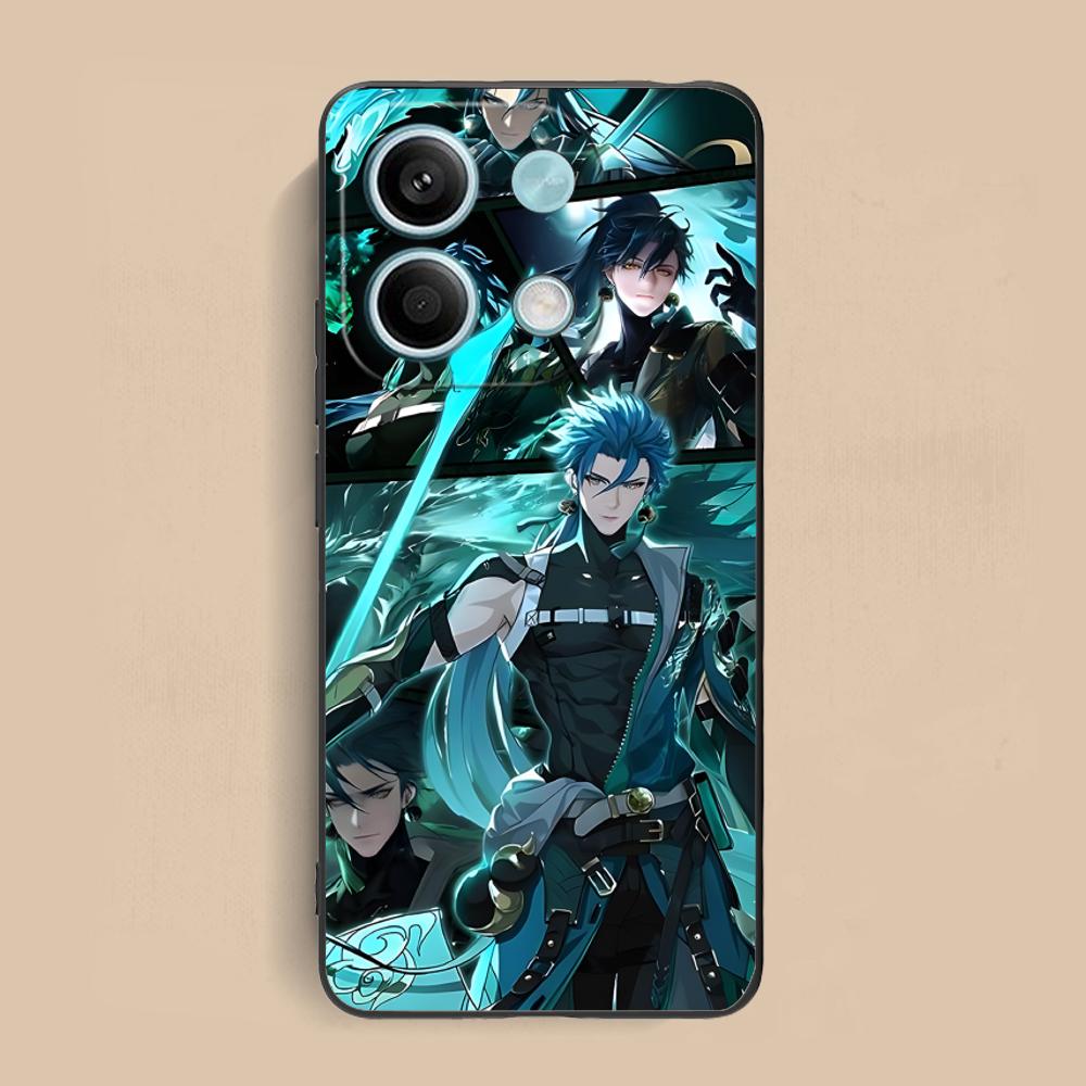 Wuthering Waves Jiyan Phone Case for Xiaomi Redmi Note 14 13 12 11 S Pro Plus 4G 5G Colour Printing Cover Pretty Cover Luxury